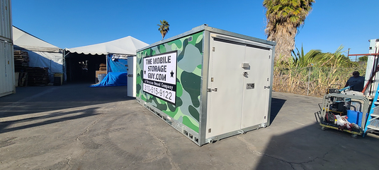 8x16 Mobile Storage Pod Stored at TMSG Warehouse