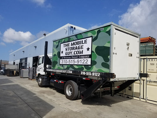 8x16 Mobile Storage Pod Stored at TMSG Warehouse