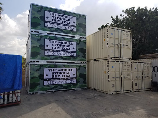 8x16 Mobile Storage Pod Stored at TMSG Warehouse