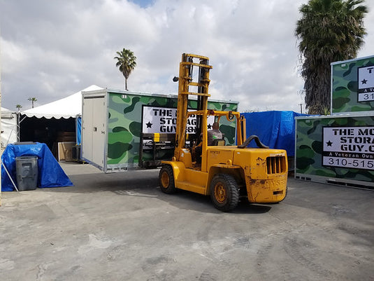 8x16 Mobile Storage Pod Stored at TMSG Warehouse