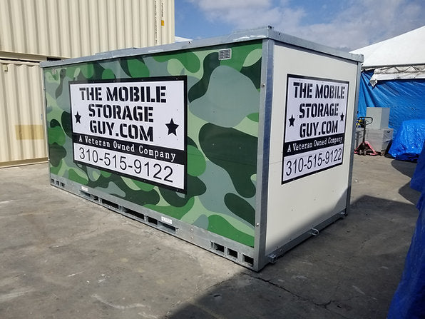 Load image into Gallery viewer, 8x16 Mobile Storage Pod Stored at TMSG Warehouse
