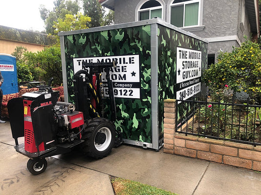 8x16 Mobile Storage Pod Stored at YOUR Place